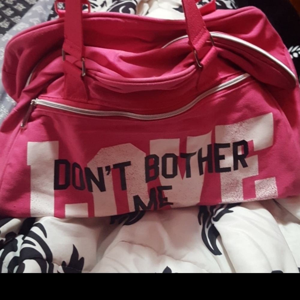 Rare vs pink duffle bag!